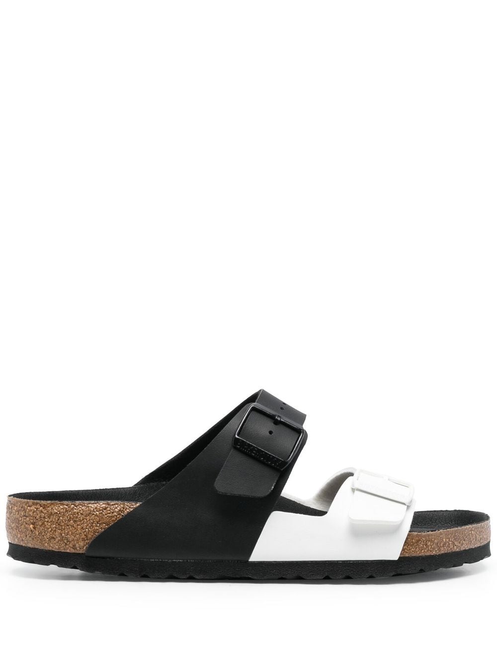 Birkenstock Arizona colour-block slides - Black von Birkenstock