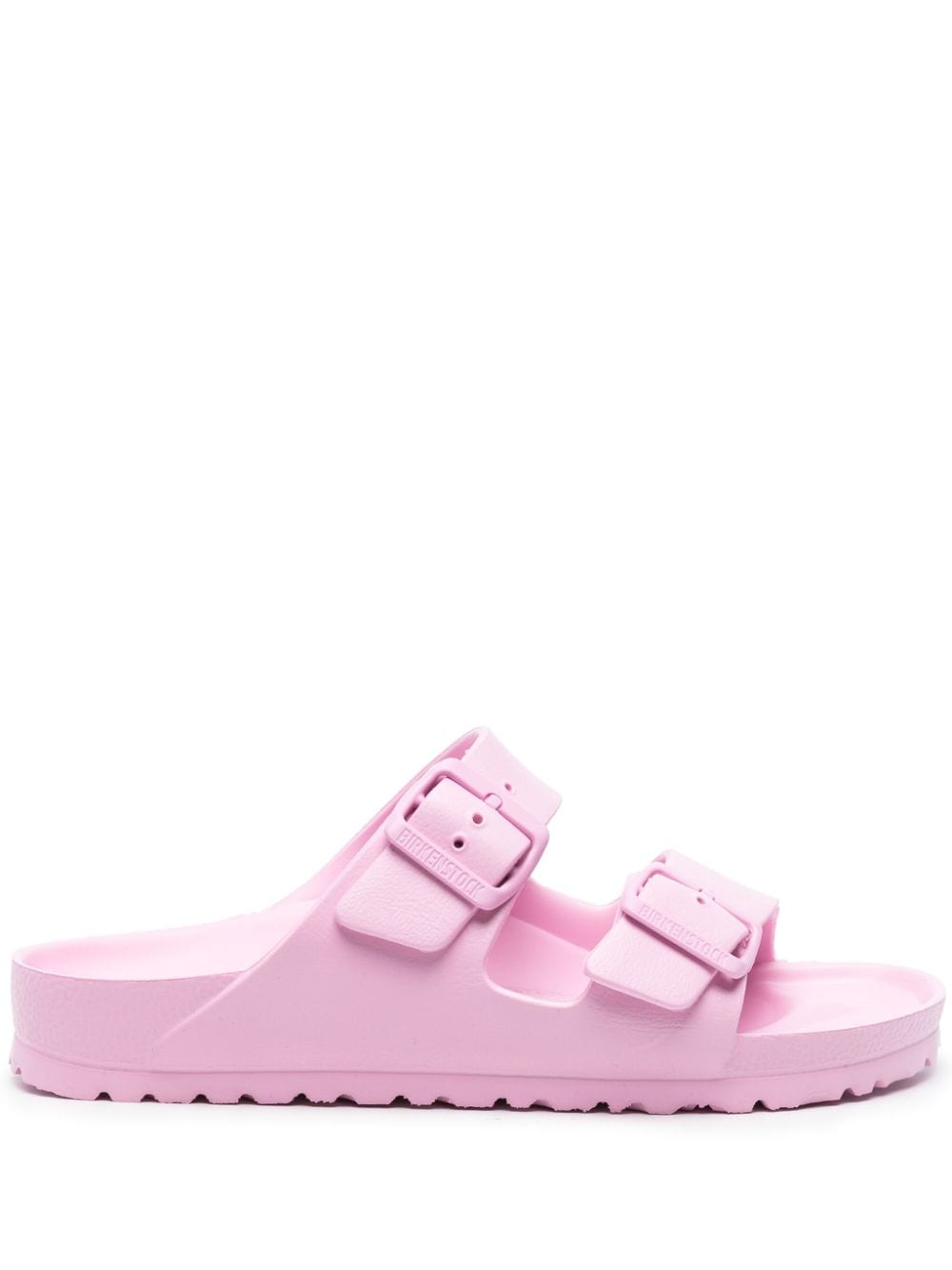 Birkenstock Arizona logo-buckle slides - Pink von Birkenstock