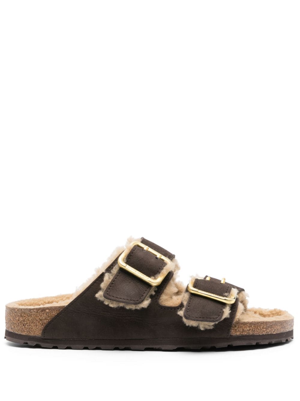 Birkenstock Arizona shearling-lined sandals - Brown von Birkenstock