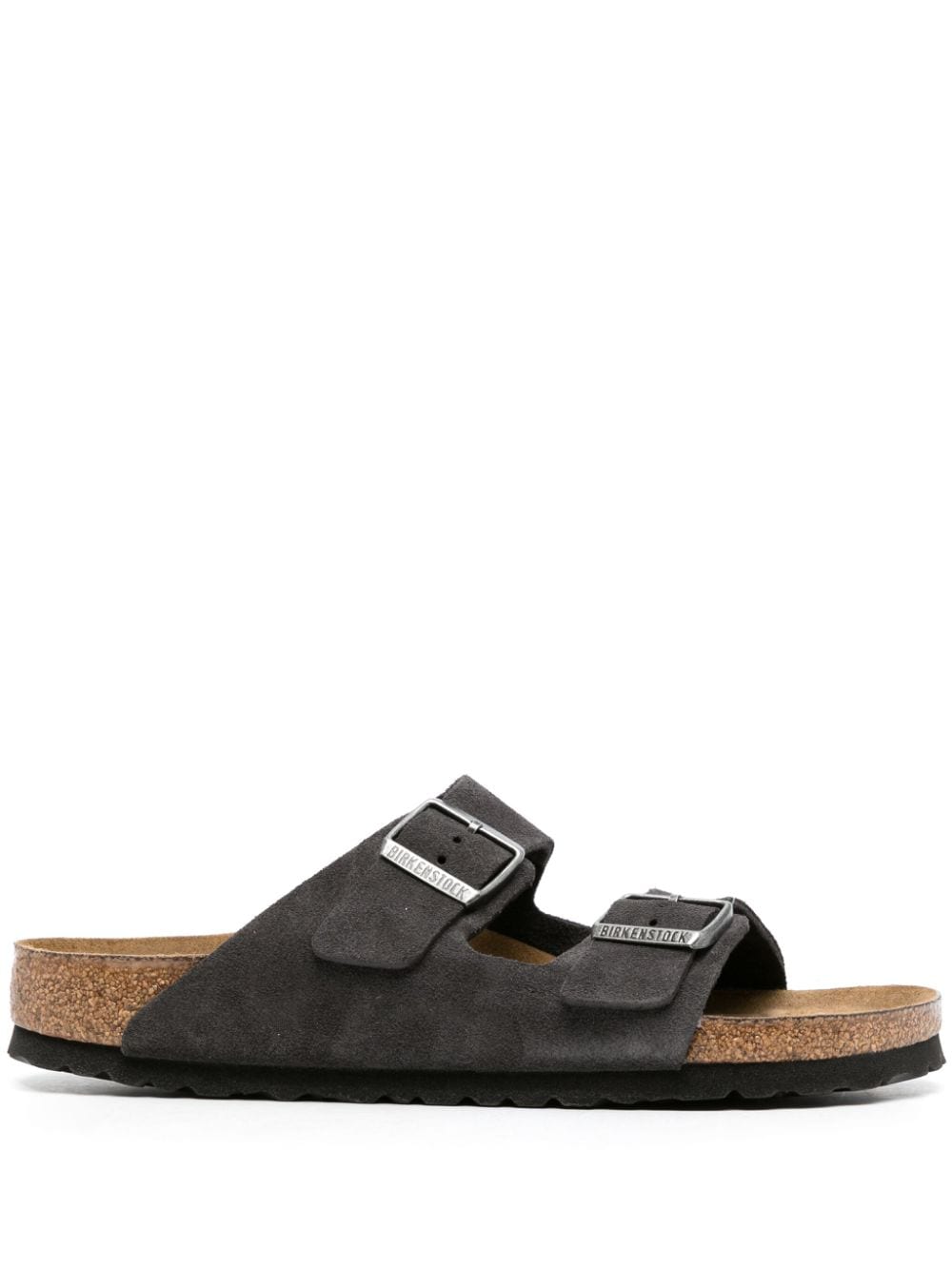 Birkenstock Arizona suede open-toe sandals - Grey von Birkenstock