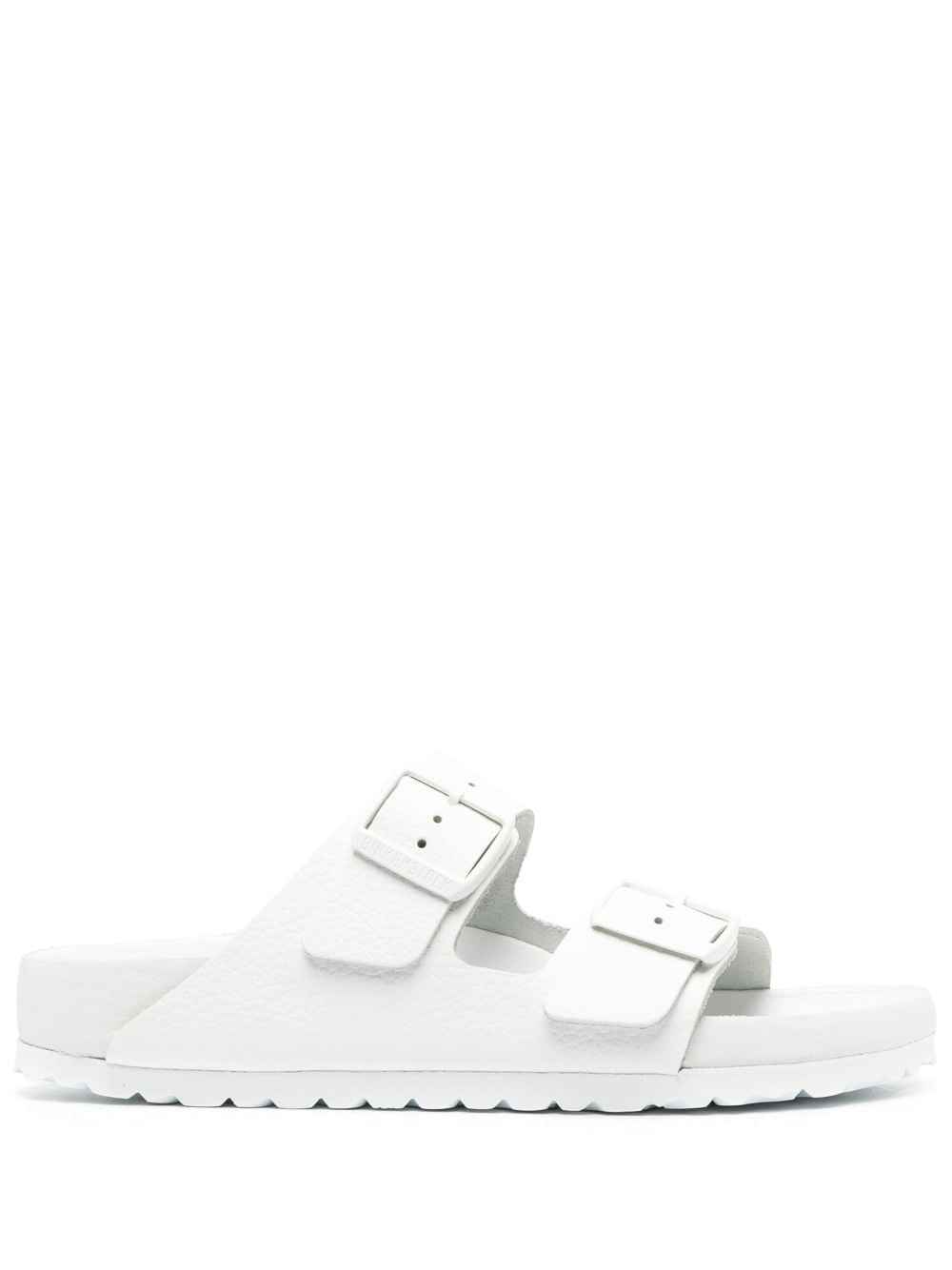 Birkenstock Arizone leather slides - White von Birkenstock