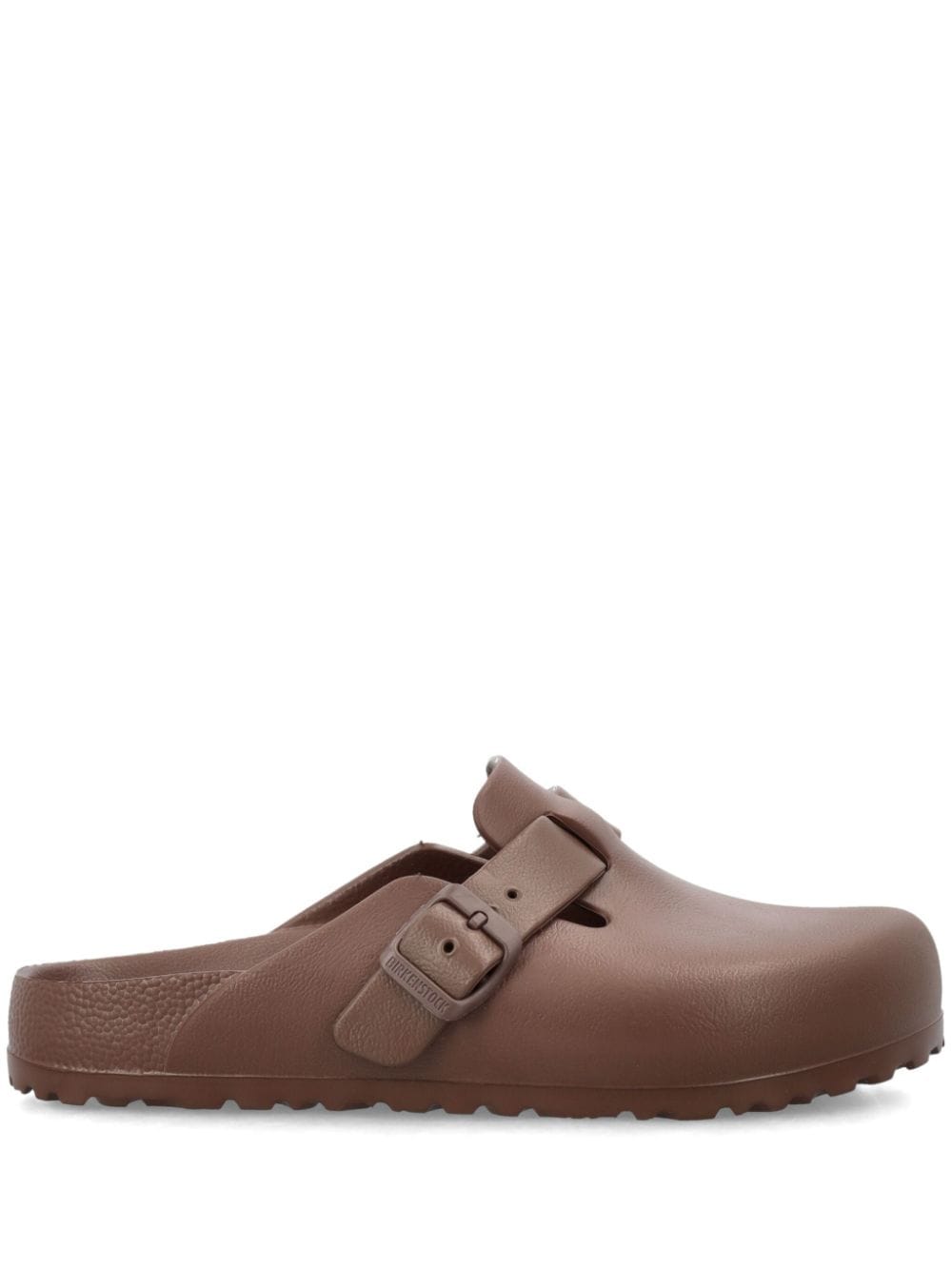 Birkenstock Boston EVA buckle-detail slippers - Brown von Birkenstock