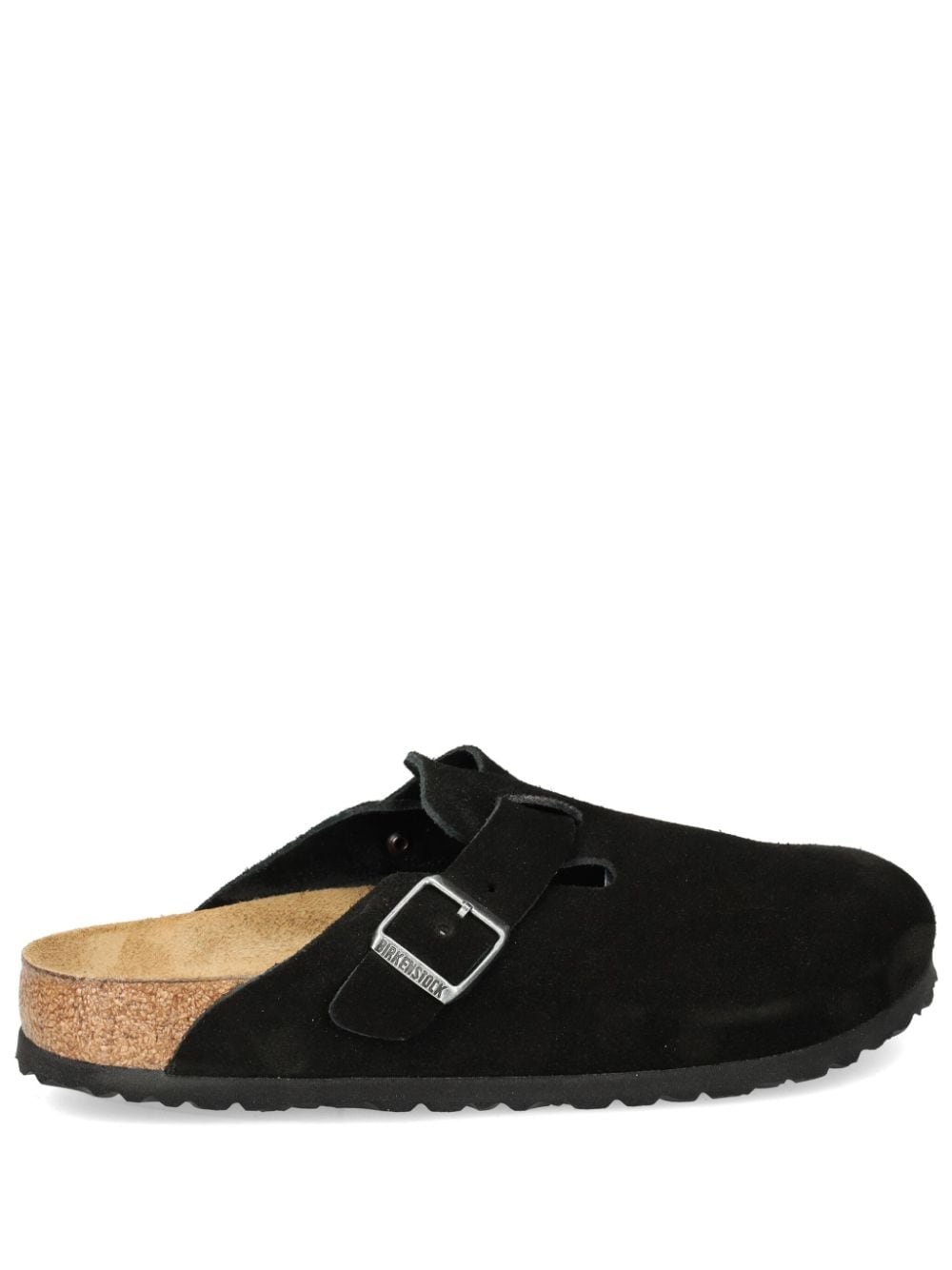 Birkenstock Boston buckle-embellished clogs - Black von Birkenstock