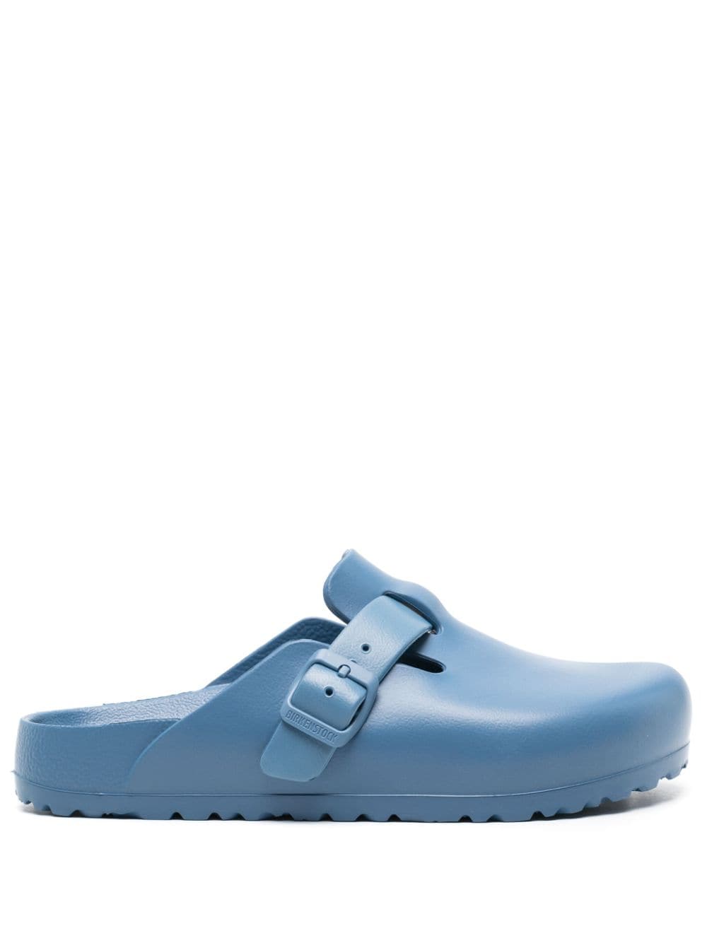 Birkenstock Boston buckled slippers - Blue von Birkenstock