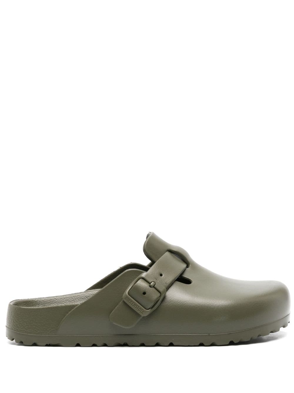 Birkenstock Boston buckled slippers - Green von Birkenstock