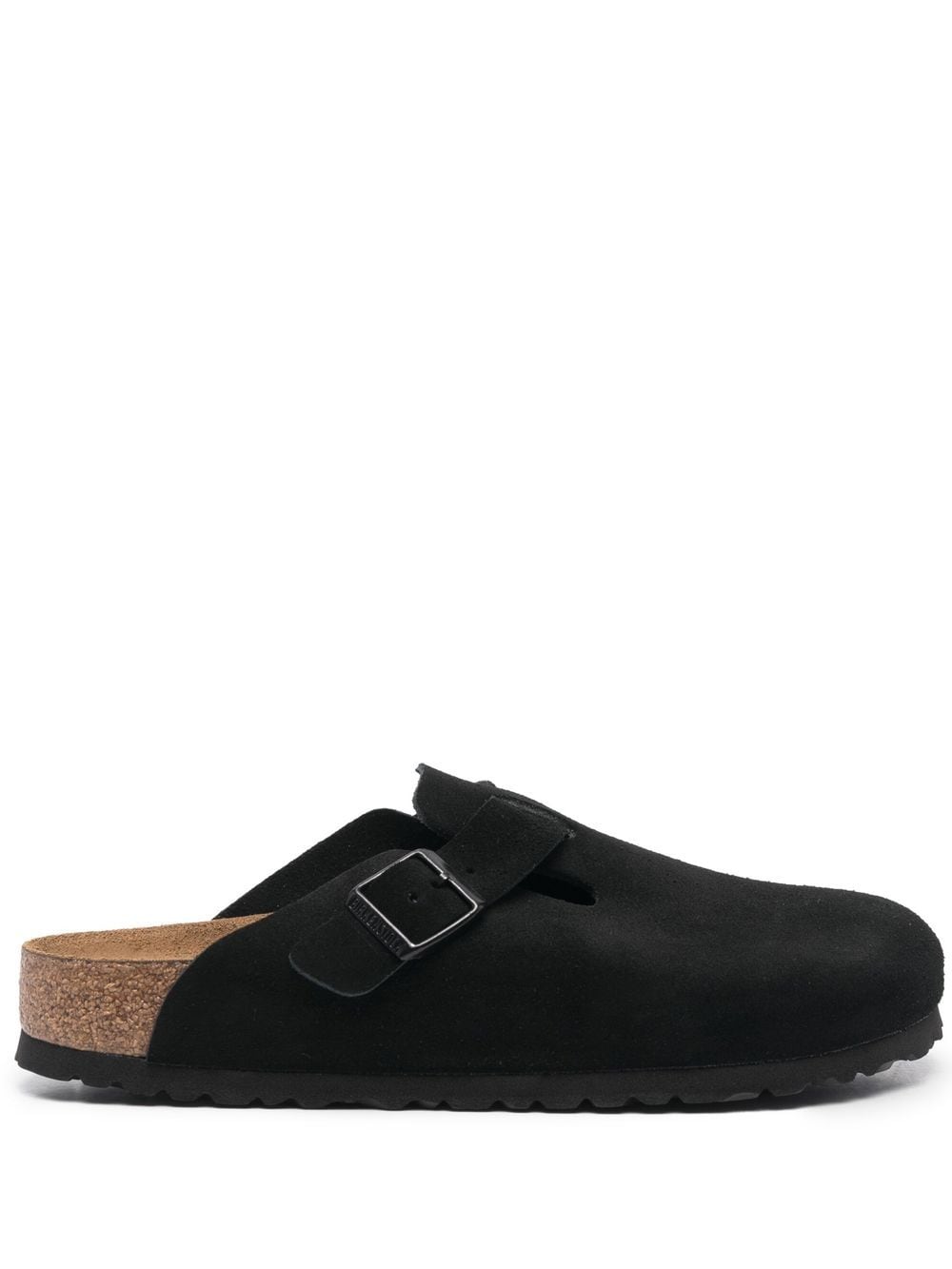 Birkenstock Boston suede mules - Black