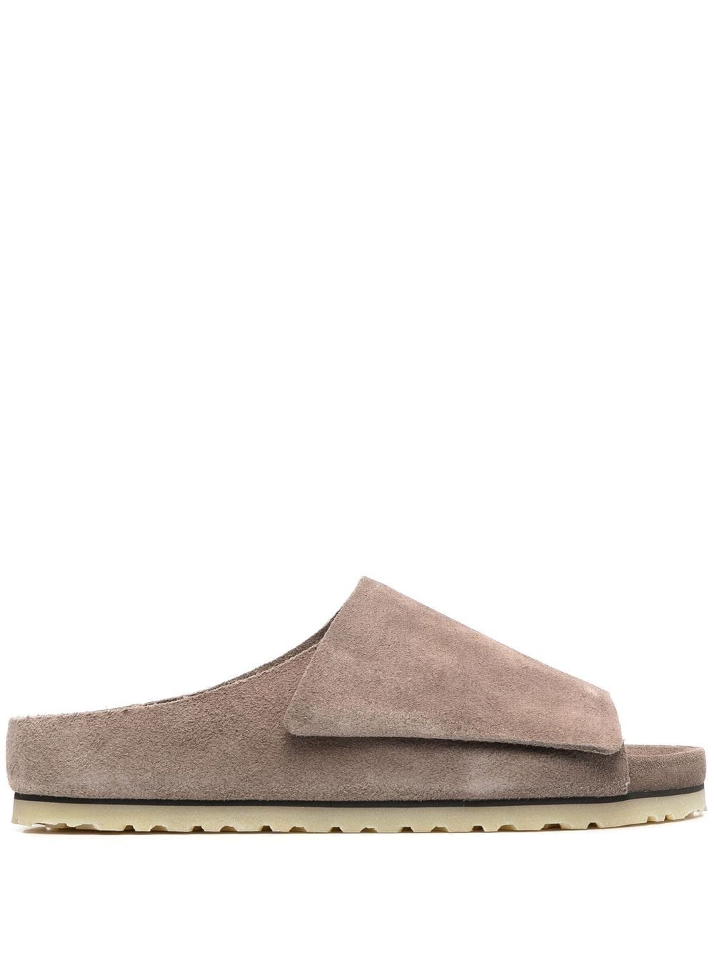 Birkenstock Los Feliz Suede slides - Brown von Birkenstock