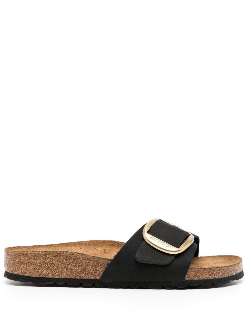 Birkenstock Madrid buckle-detail slide sandals - Brown von Birkenstock