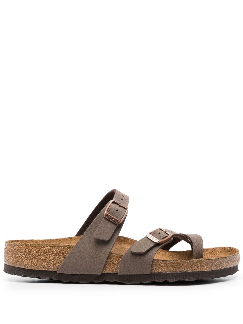 Birkenstock Mayari leather sandals - Brown von Birkenstock