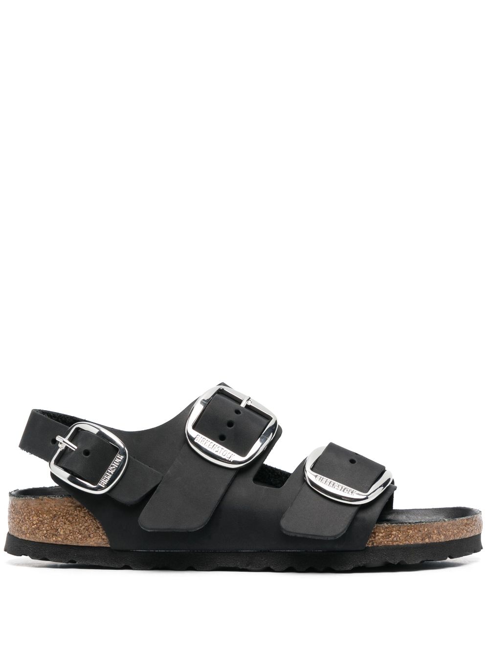 Birkenstock Milano buckled slingback sandals - Black von Birkenstock