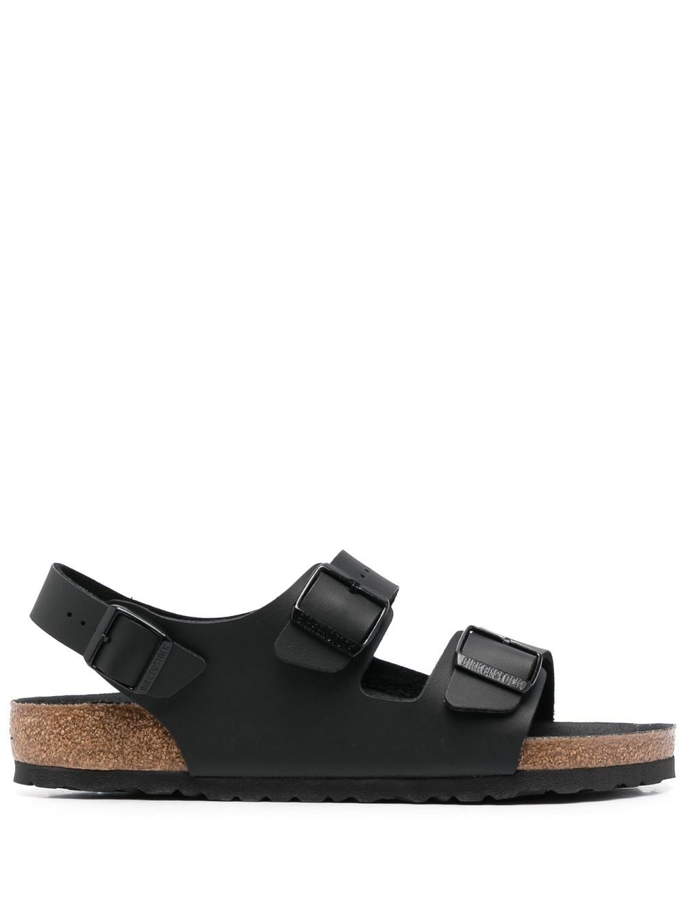 Birkenstock Milano leather sandals - Black von Birkenstock