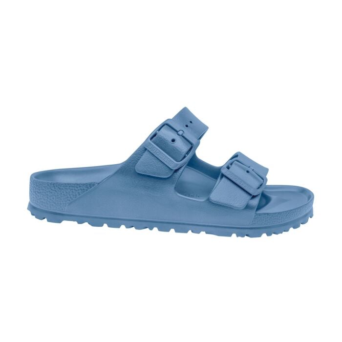 Birkenstock Pantolette Arizona EVA für Damen und Herren jeansblau, 42 von Birkenstock