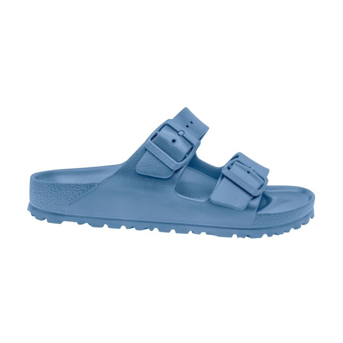 Birkenstock Pantolette Arizona EVA für Damen und Herren jeansblau, 43 von Birkenstock