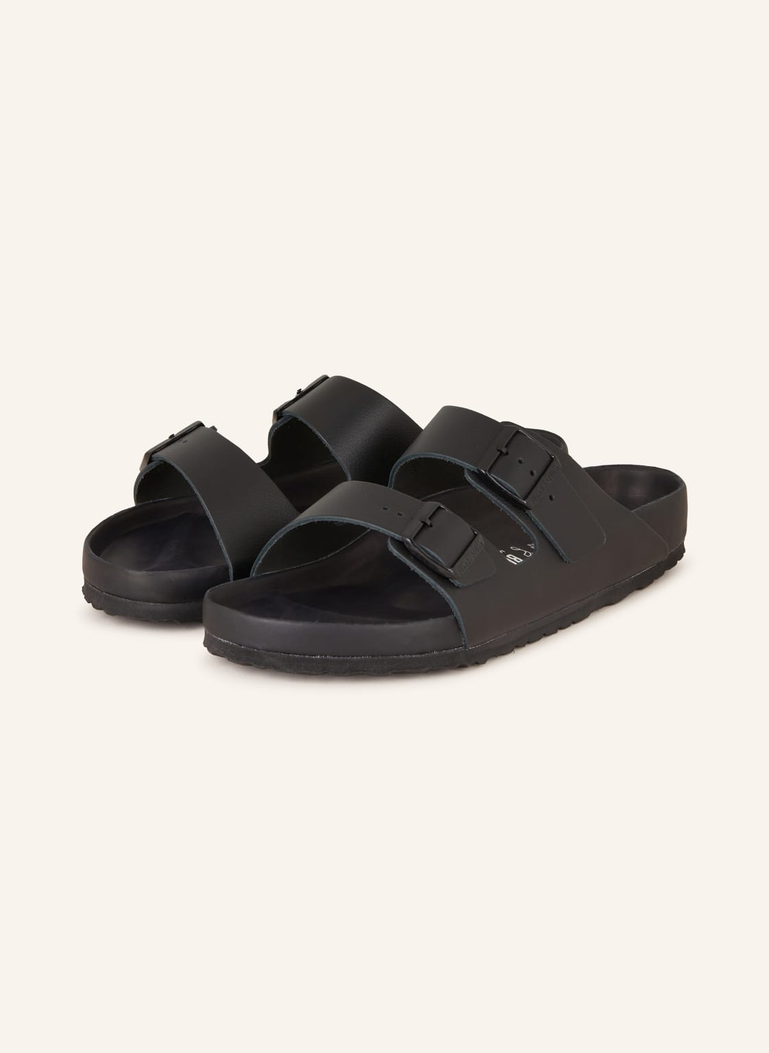 Birkenstock Pantoletten Arizona Exq schwarz von Birkenstock