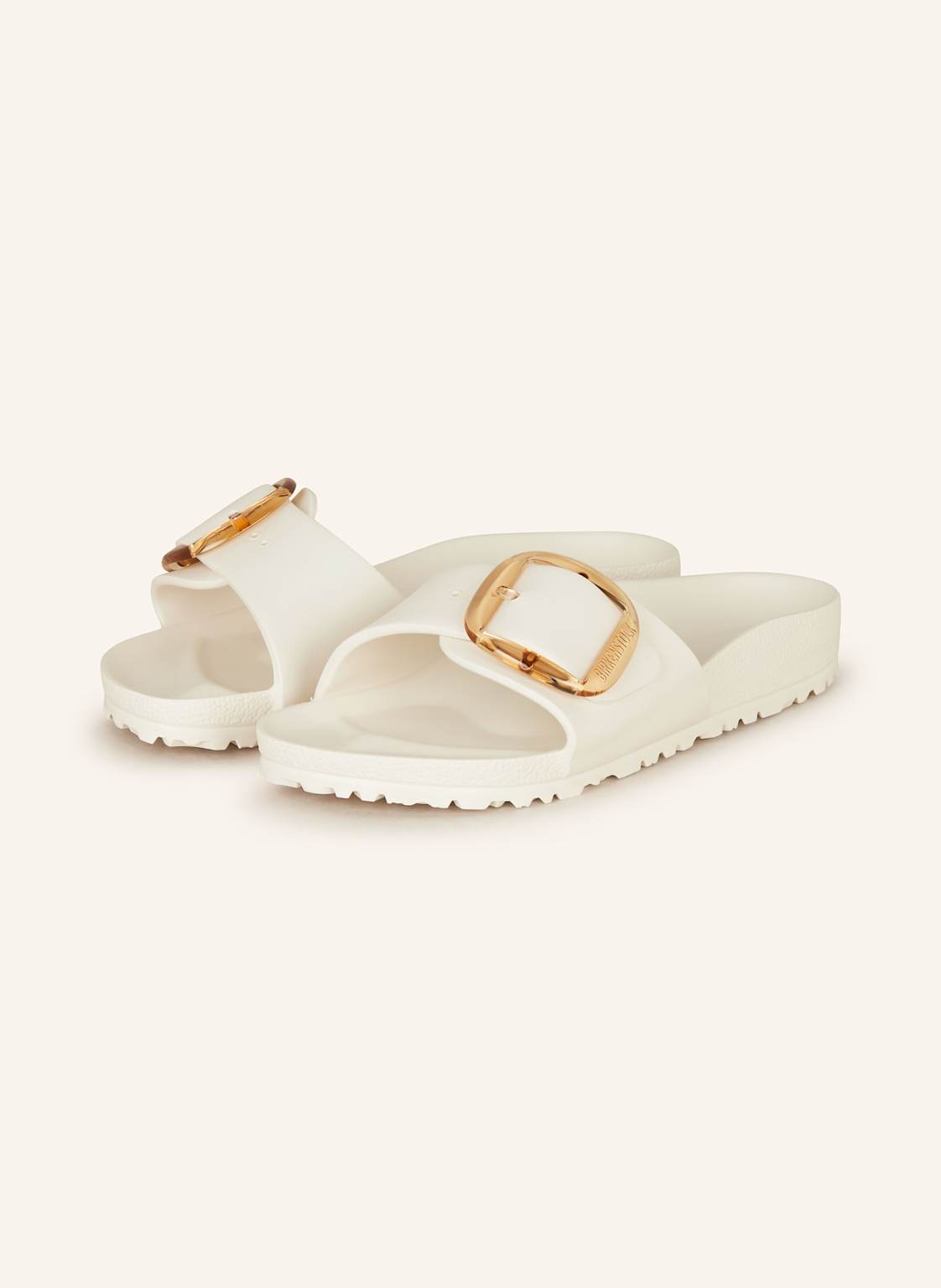 Birkenstock Pantoletten Madrid Big Eva weiss von Birkenstock