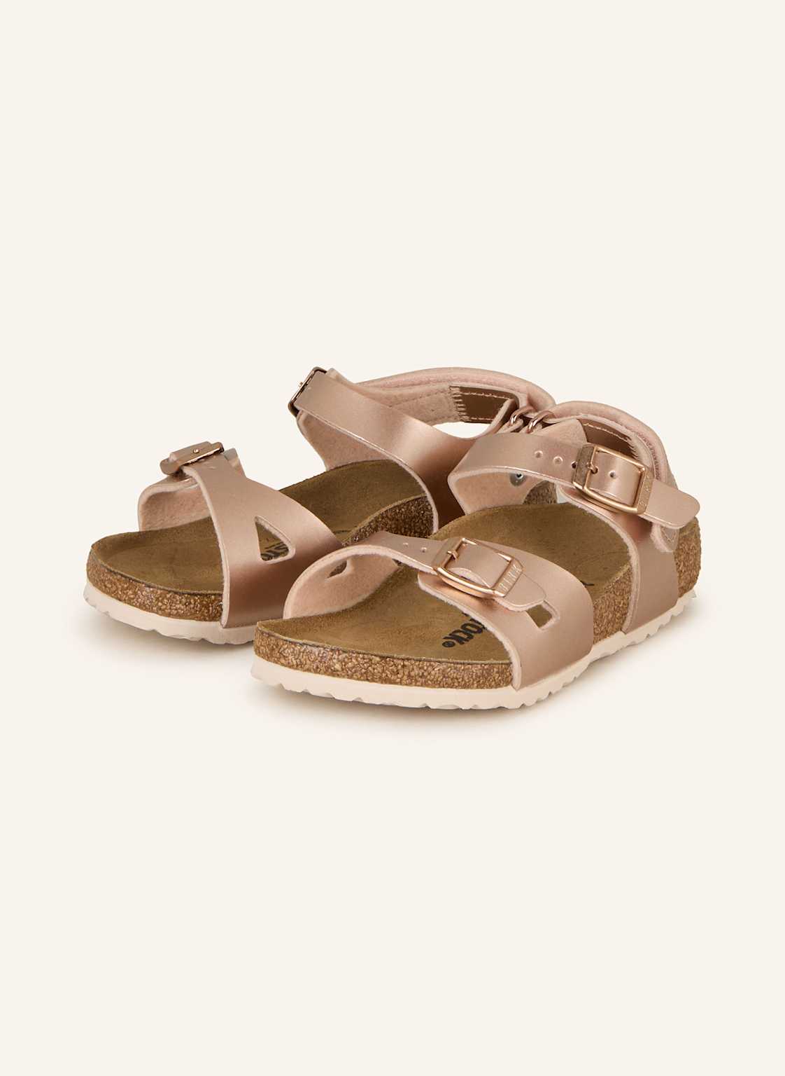 Birkenstock Sandalen Rio rosegold von Birkenstock