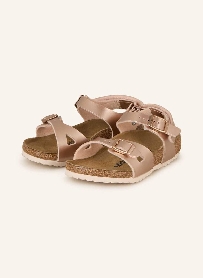 Birkenstock Sandalen Rio rosegold von Birkenstock
