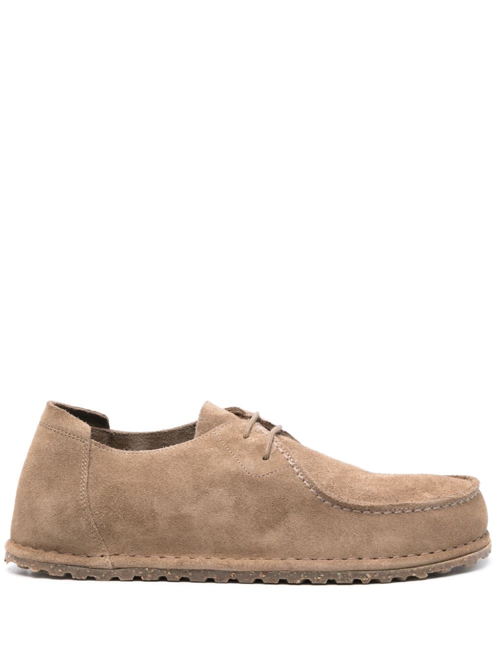 Birkenstock Utti suede derby shoes - Brown von Birkenstock