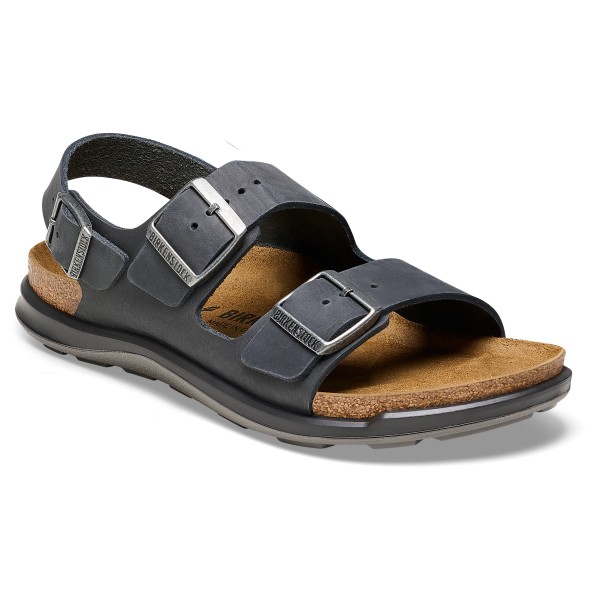 Birkenstock - Women's Milano CT LEOI - Sandalen Gr 37 - Regular grau von Birkenstock