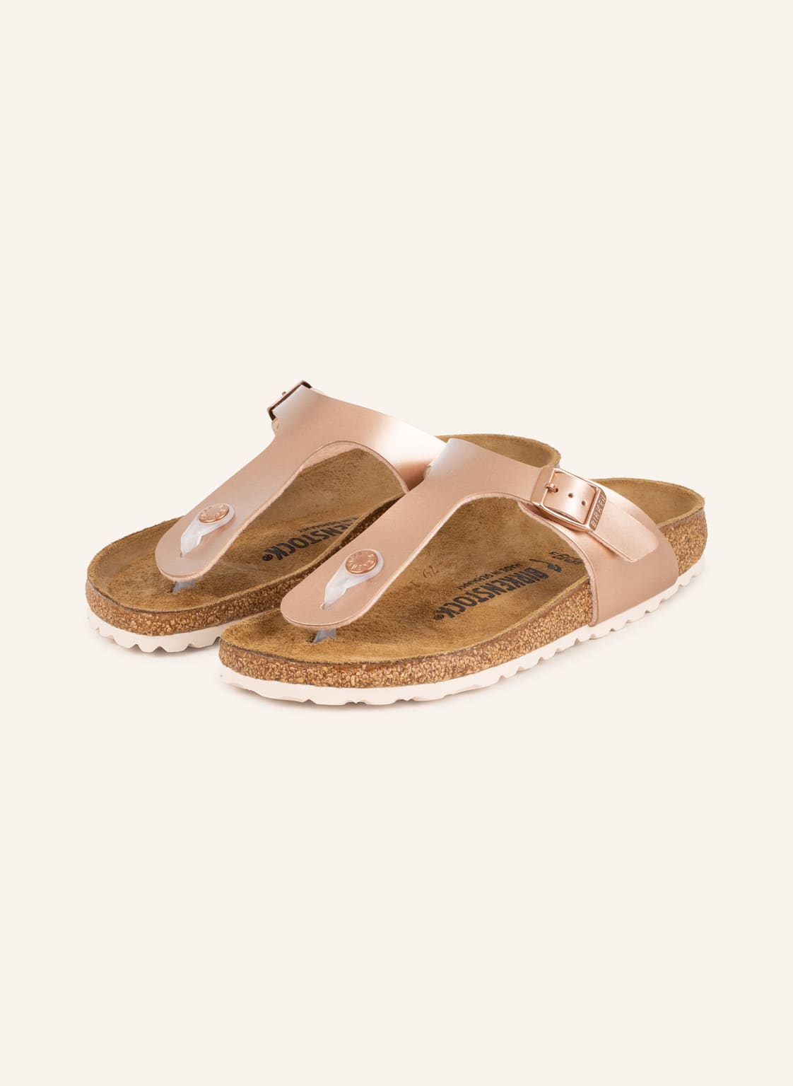 Birkenstock Zehentrenner Gizeh rosegold Birkenstock Zehentrenner Gizeh rosegold von Birkenstock