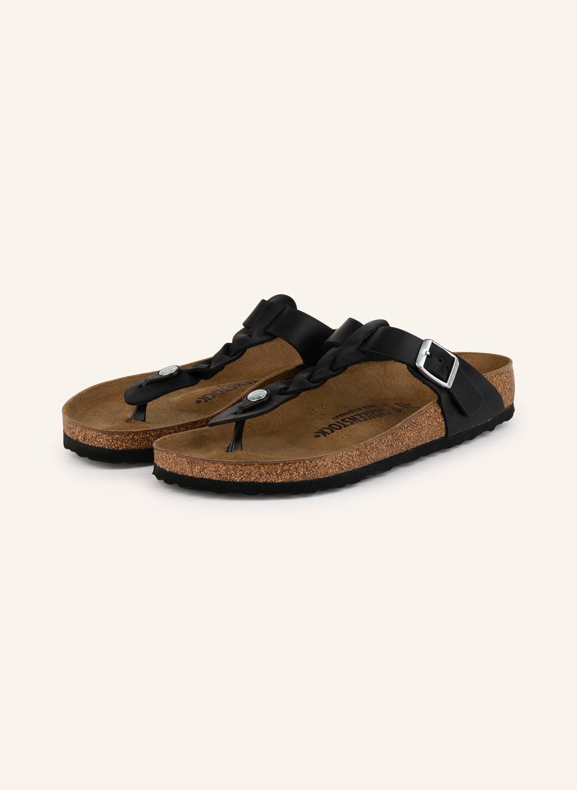 Birkenstock Zehentrenner Gizeh schwarz von Birkenstock