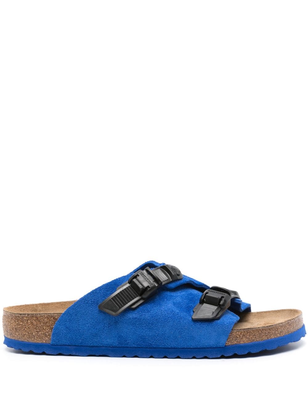 Birkenstock Zurich Tech suede slides - Blue von Birkenstock