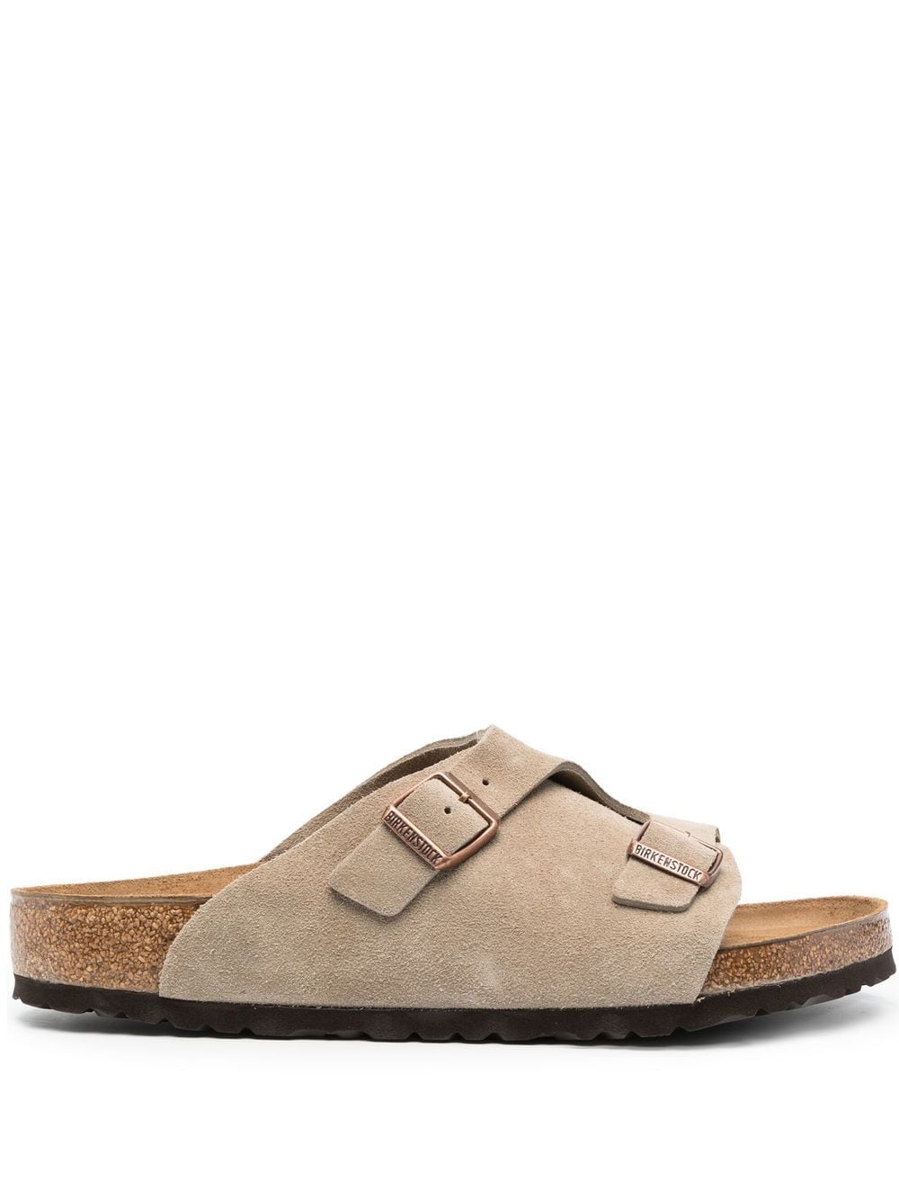 Birkenstock Zurich buckled slip-on sandals - Neutrals von Birkenstock