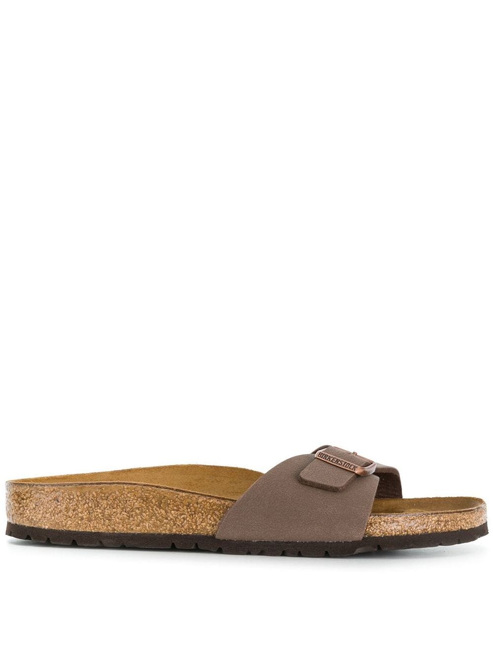 Birkenstock buckled flat sandals - Brown von Birkenstock