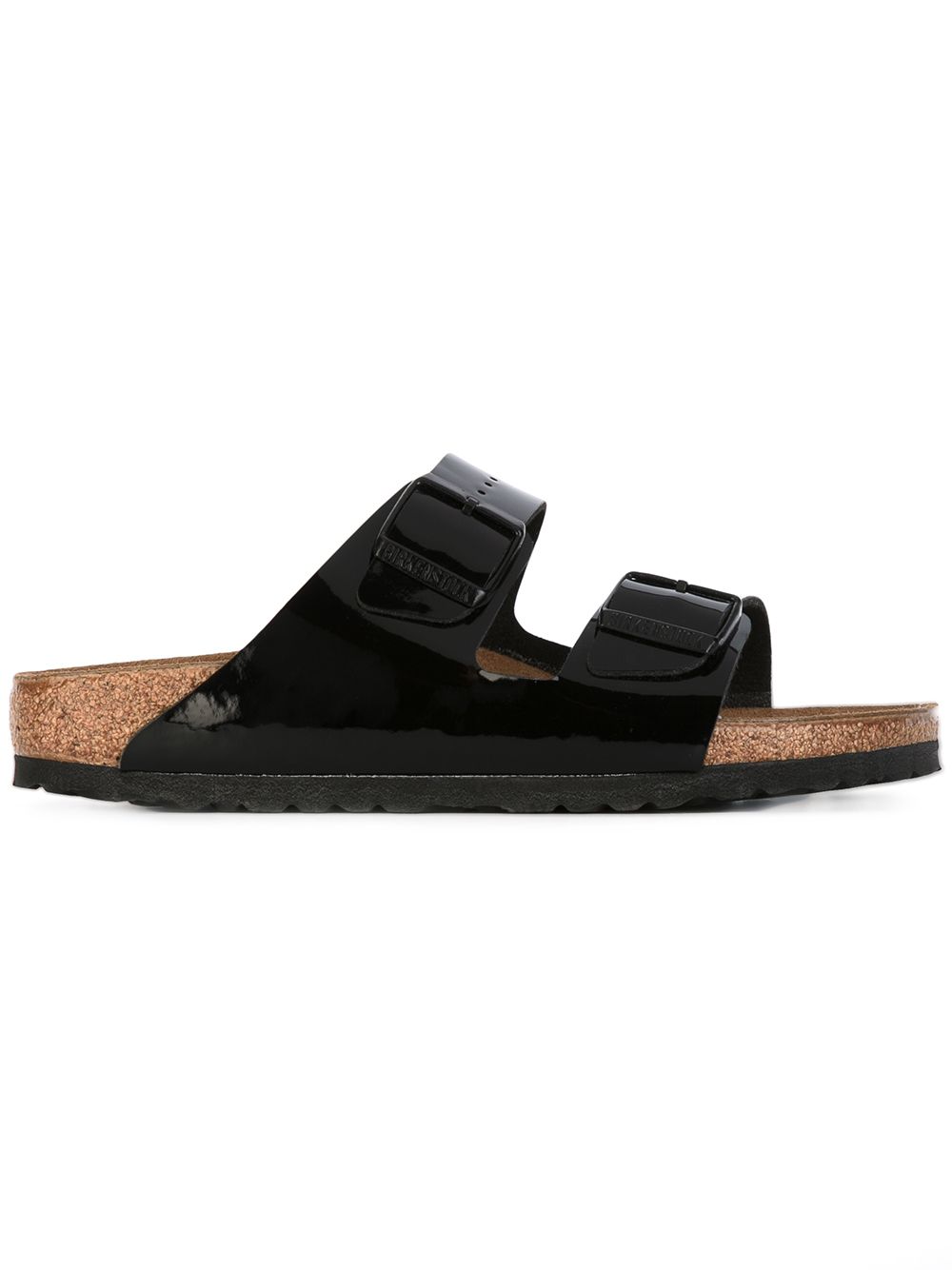 Birkenstock Arizona patent sandals - Black von Birkenstock