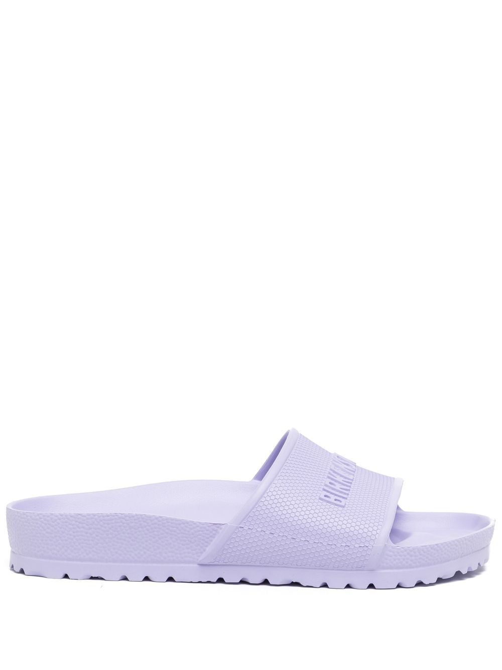 Birkenstock debossed logo-detail pool slides - Purple von Birkenstock