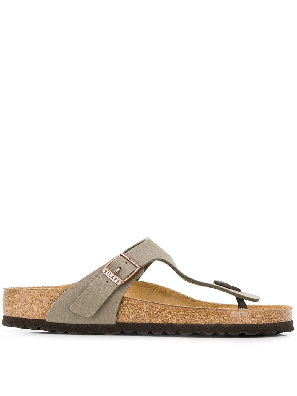 Birkenstock flat thong sandals - Brown von Birkenstock