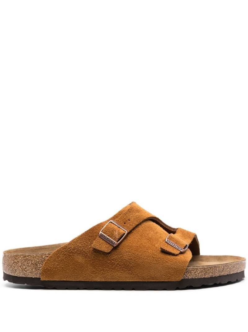 Birkenstock open-toe buckle-fastening sandals - Brown von Birkenstock