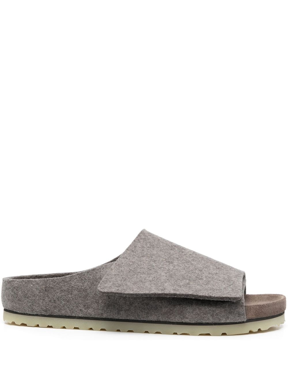 Birkenstock single-strap slides - Grey von Birkenstock