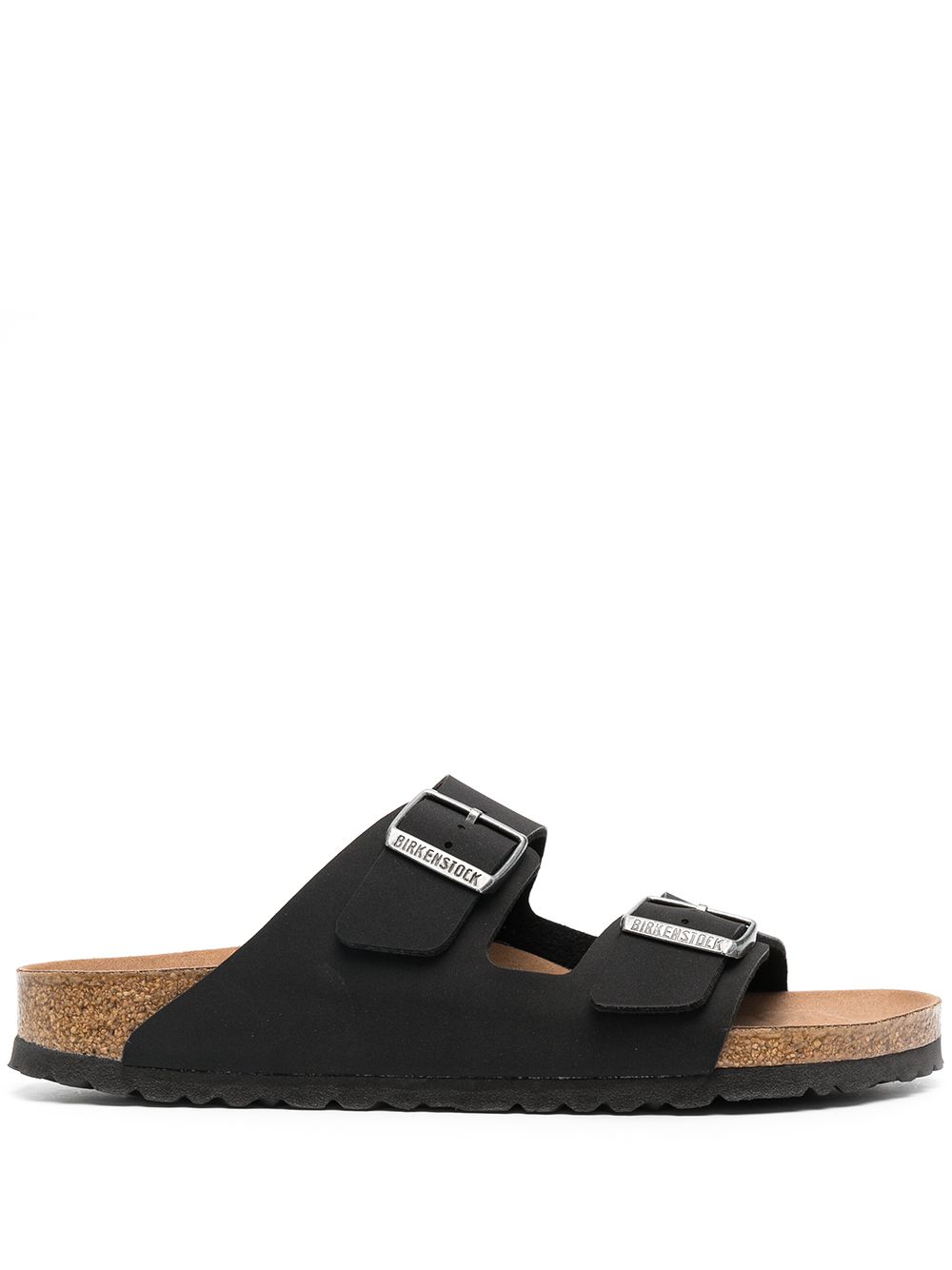 Birkenstock Arizona Vegan buckle sandals - Black von Birkenstock