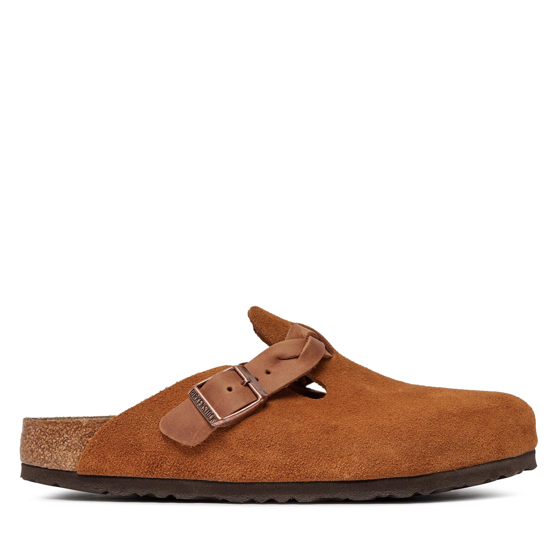 Pantoletten Birkenstock Boston 1026713 Mink von Birkenstock