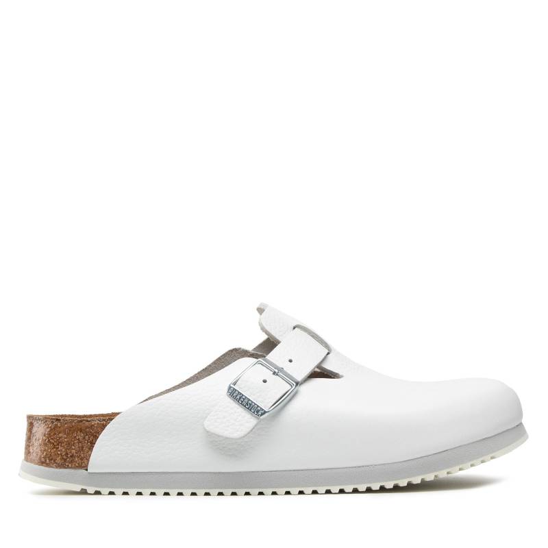 Pantoletten Birkenstock Boston Bs 0060134 Weiß von Birkenstock