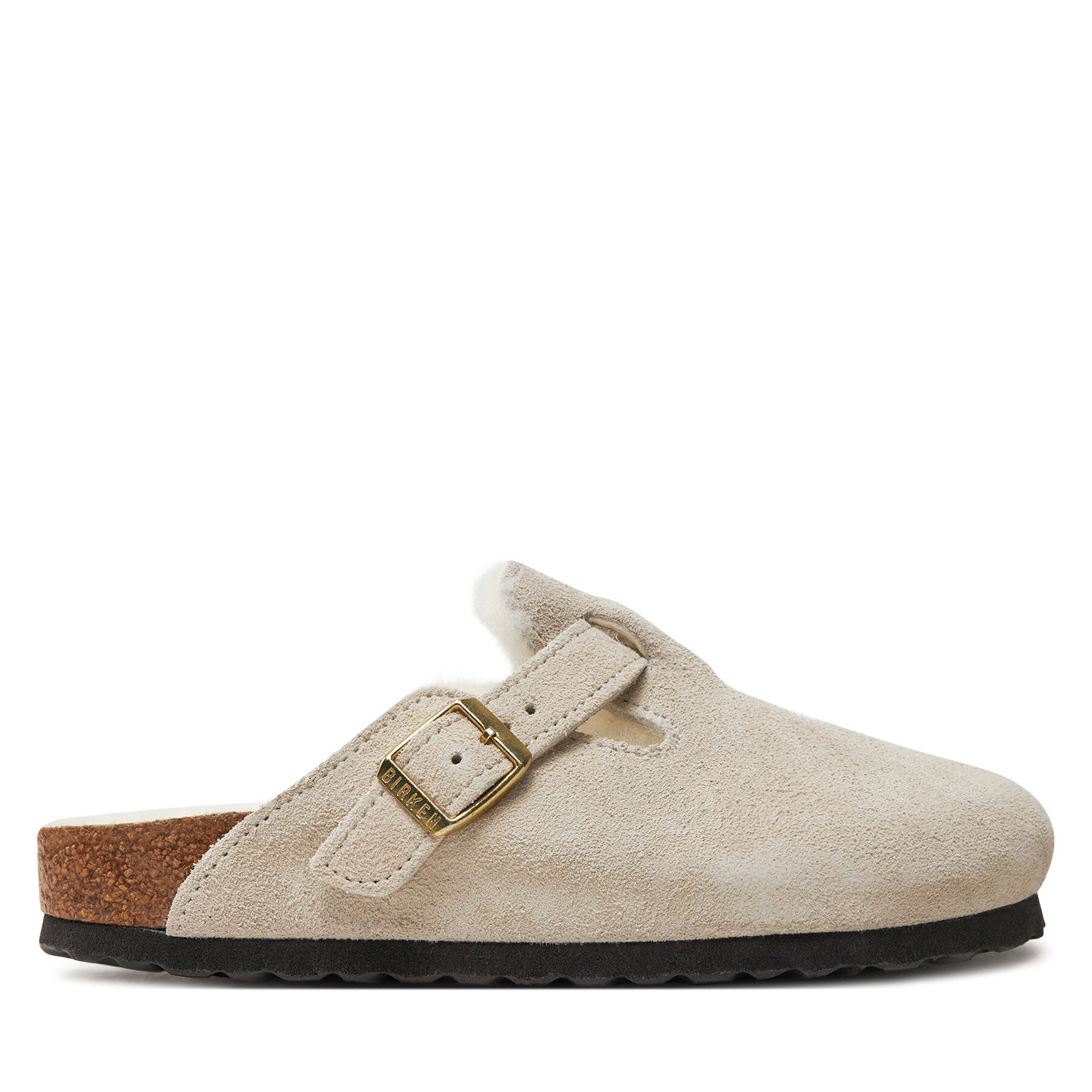 Pantoletten Birkenstock Boston Shearling Leve 1026192 Weiß Pantoletten Birkenstock Boston Shearling Leve 1026192 Weiß von Birkenstock