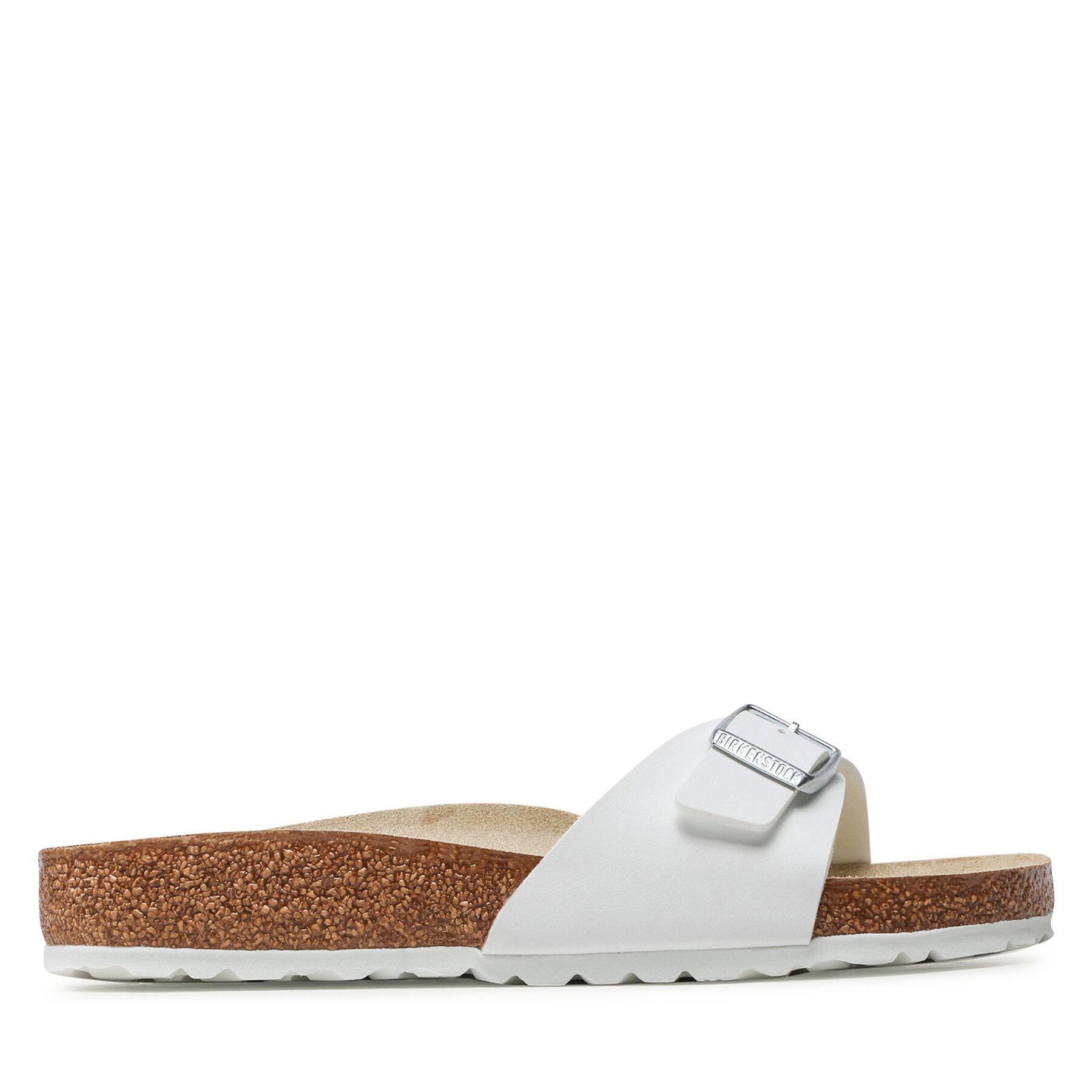 Pantoletten Birkenstock Madrid Bs 40731 White von Birkenstock