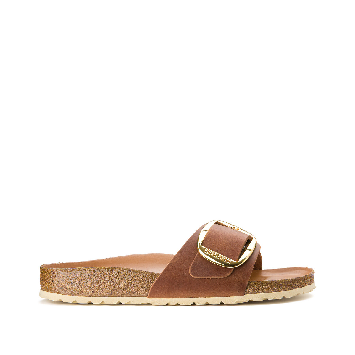 Pantoletten Madrid Big Buckle mit grosser Schnalle von Birkenstock