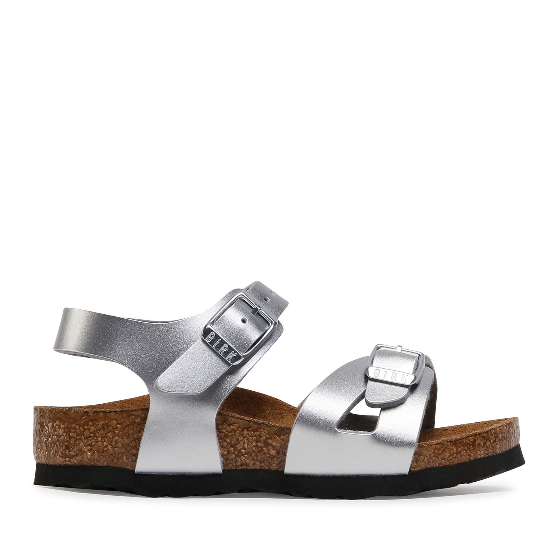 Sandalen Birkenstock Rio Kids 1019201 Electric Metallic Silver von Birkenstock