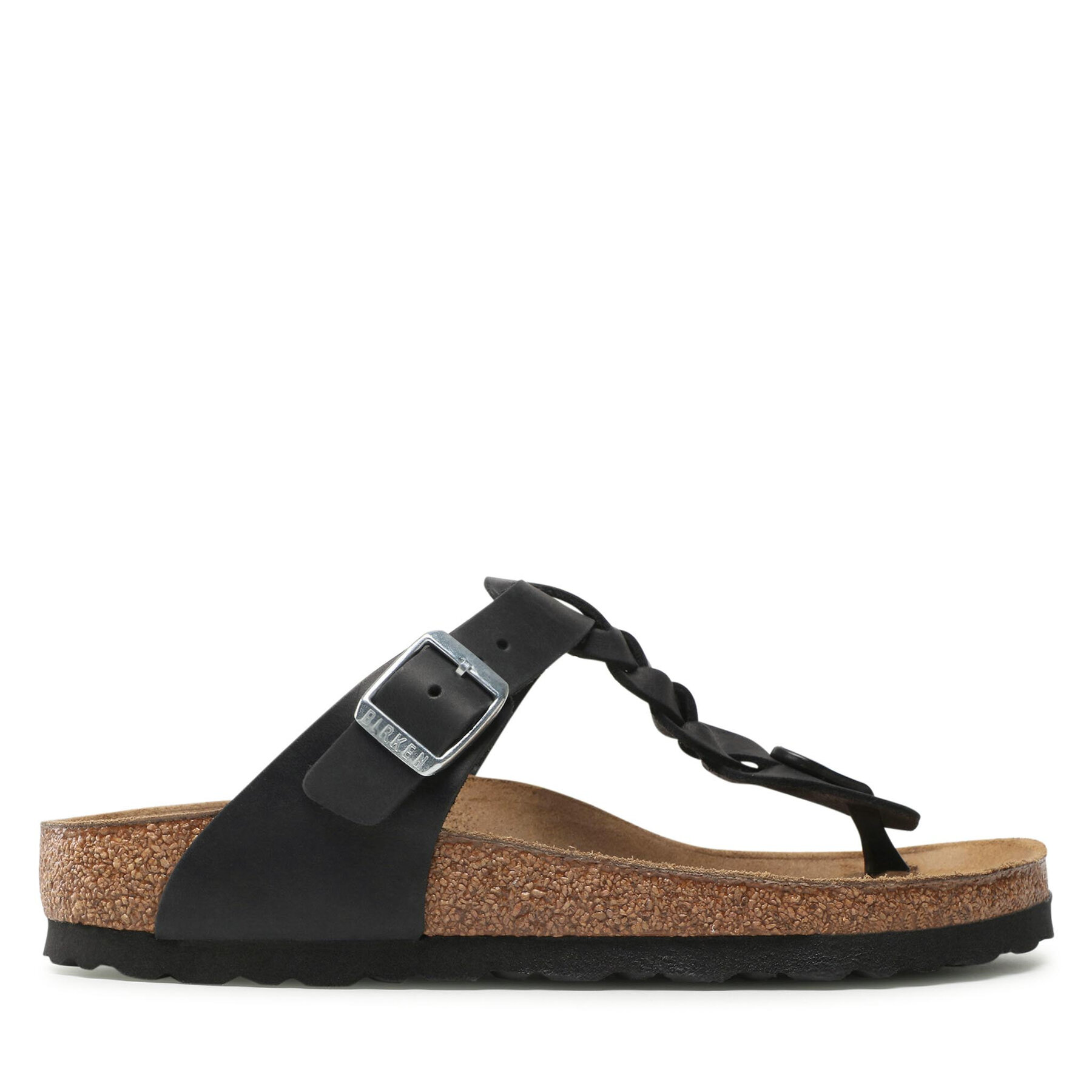 Zehentrenner Birkenstock Gizeh Braided 1021360 Black von Birkenstock