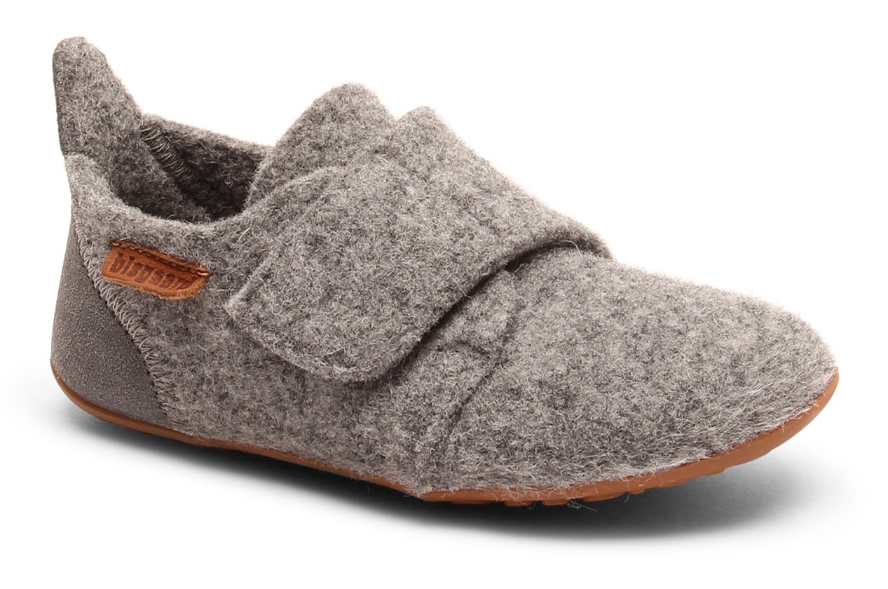 Bisgaard Hausschuh »Bisgaard Casual Wool«, Schlupfschuh, Klettschuh mit Lammwolle gefüttert von Bisgaard