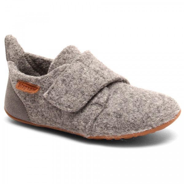 Bisgaard - Kid's Casual Wool - Hüttenschuhe Gr 25 grau von Bisgaard