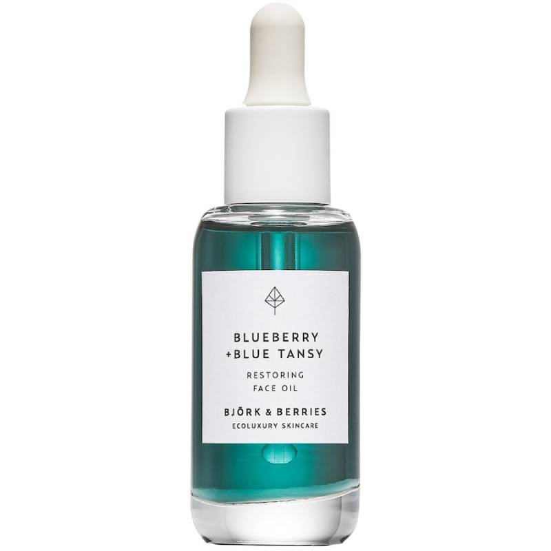 Björk & Berries  Björk & Berries BLUEBERRY + BLUE TANSY FACE OIL gesichtsoel 30.0 ml von Björk & Berries