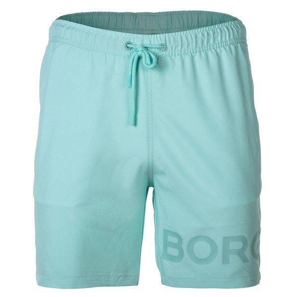 Badeshorts Bequem Sitzend-sheldon Herren Türkisblau S von Björn Borg