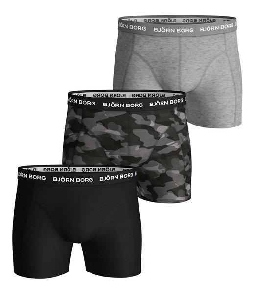 Boxershort Casual Stretch Herren Grau L von Björn Borg