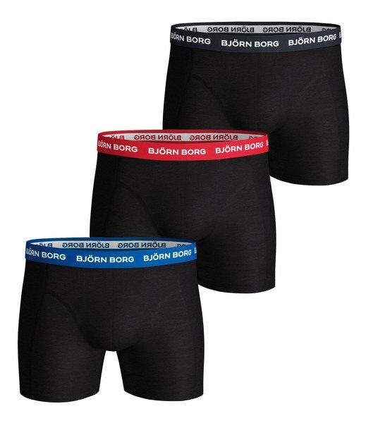 Boxershort 3er Pack Stretch Herren Multicolor M von Björn Borg