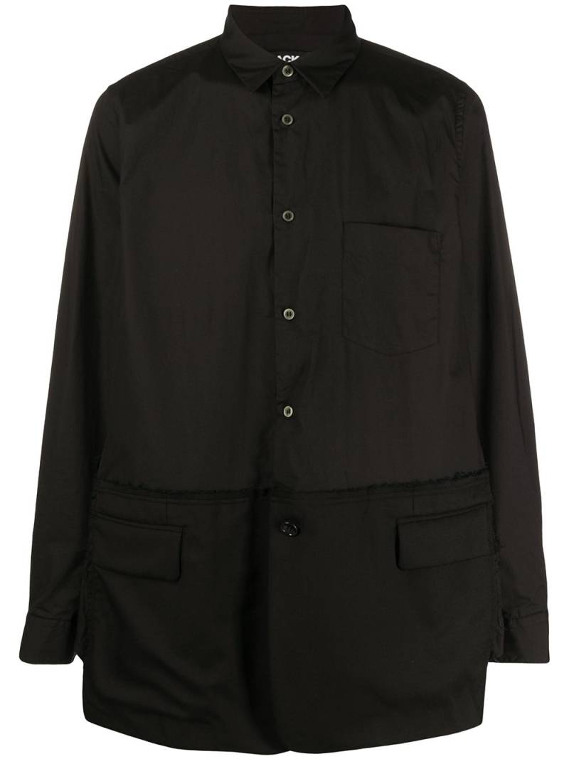Black Comme Des Garçons cotton long-sleeve shirt von Black Comme Des Garçons