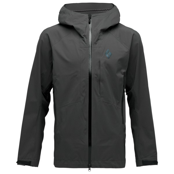 Black Diamond - Highline Stretch Shell - Regenjacke Gr L schwarz/grau von Black Diamond