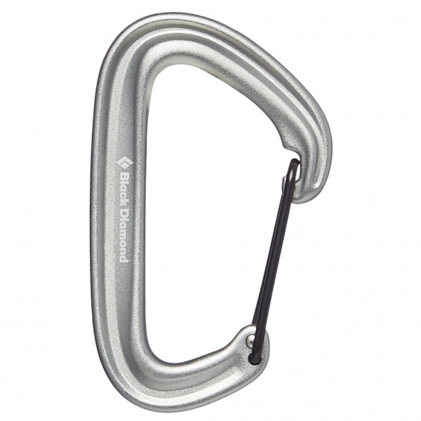 Black Diamond - Litewire Carabiner - Schnappkarabiner grau von Black Diamond